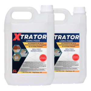 2 unidades Detergente Limpa Piso Xtrator